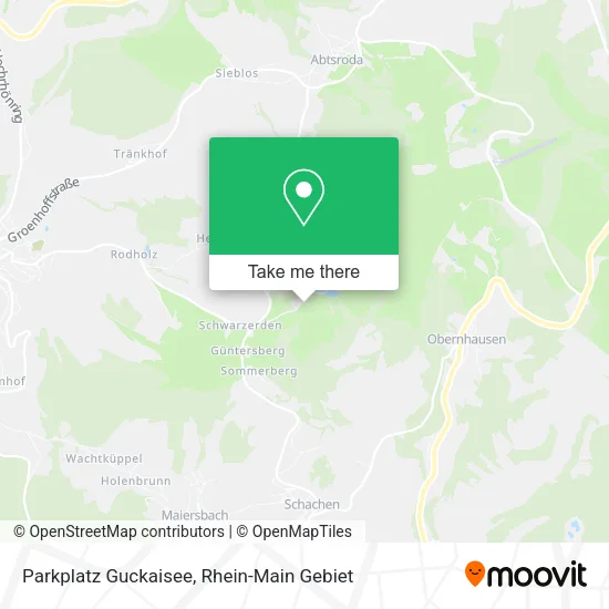 Карта Parkplatz Guckaisee