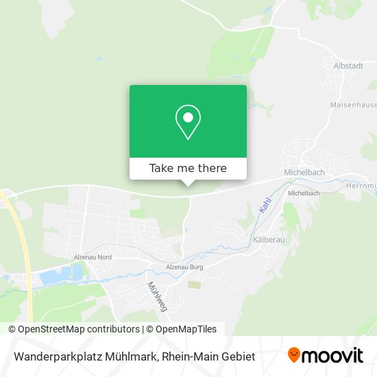 Wanderparkplatz Mühlmark map