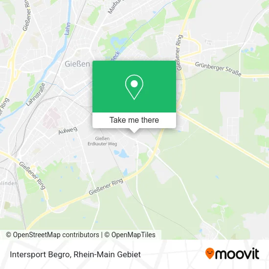 Intersport Begro map