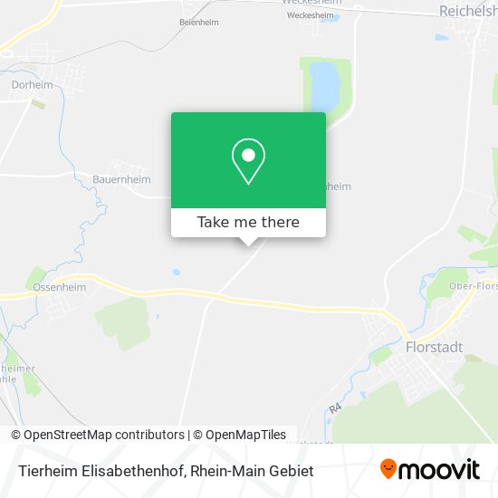 Tierheim Elisabethenhof map