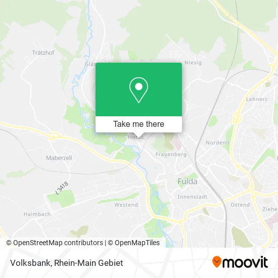 Карта Volksbank