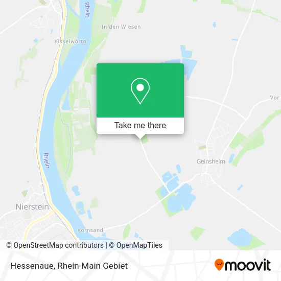 Карта Hessenaue