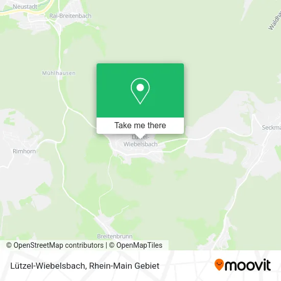 Карта Lützel-Wiebelsbach