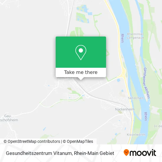 Карта Gesundheitszentrum Vitanum