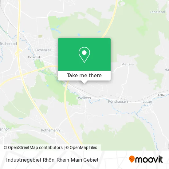 Карта Industriegebiet Rhön