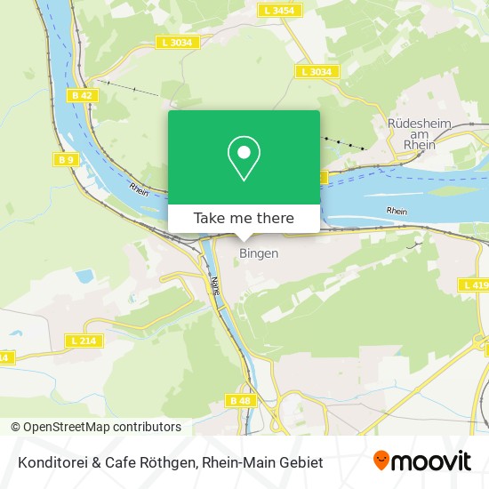 Konditorei & Cafe Röthgen map