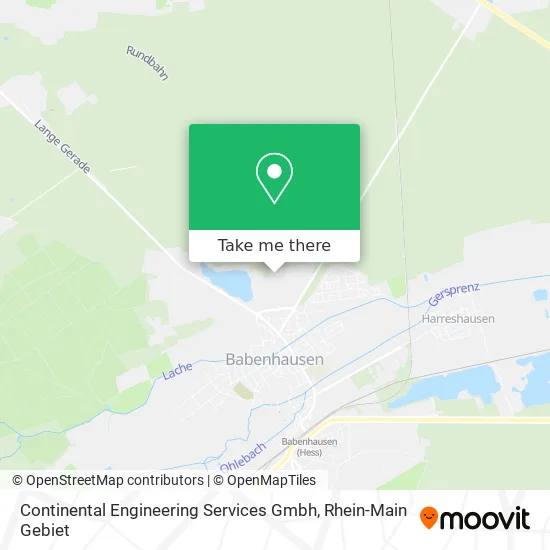 Карта Continental Engineering Services Gmbh