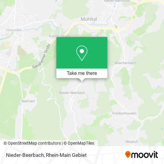 Карта Nieder-Beerbach
