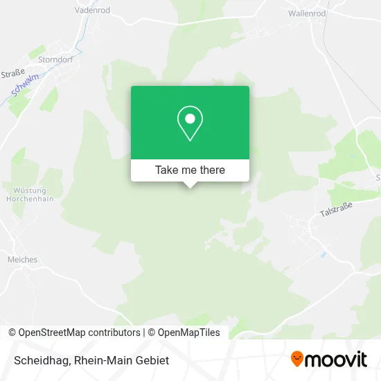 Scheidhag map