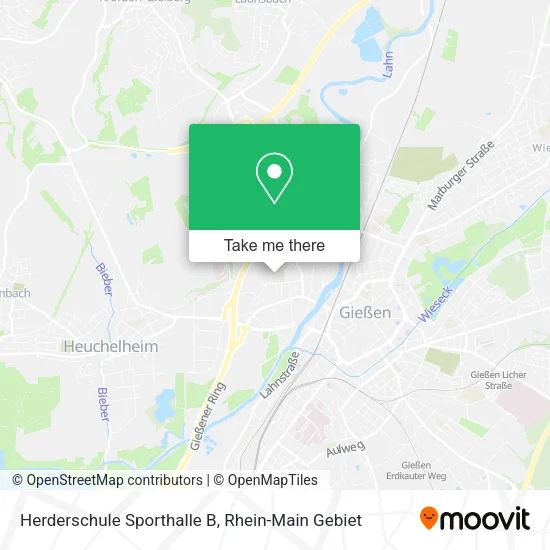 Карта Herderschule Sporthalle B