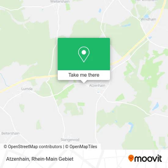 Карта Atzenhain