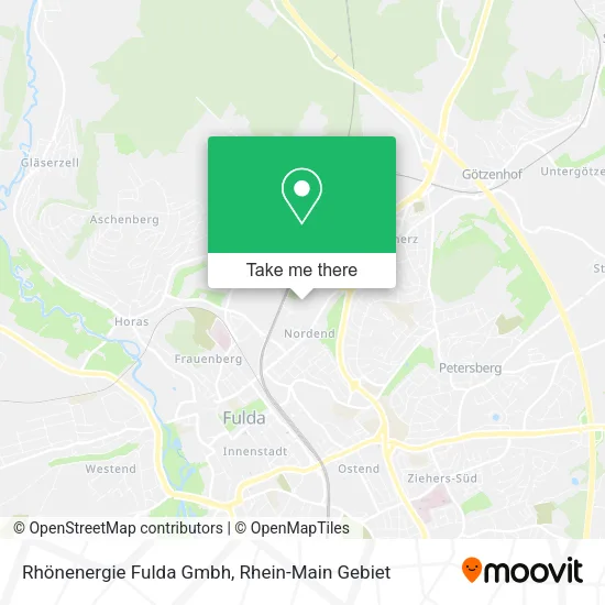 Карта Rhönenergie Fulda Gmbh