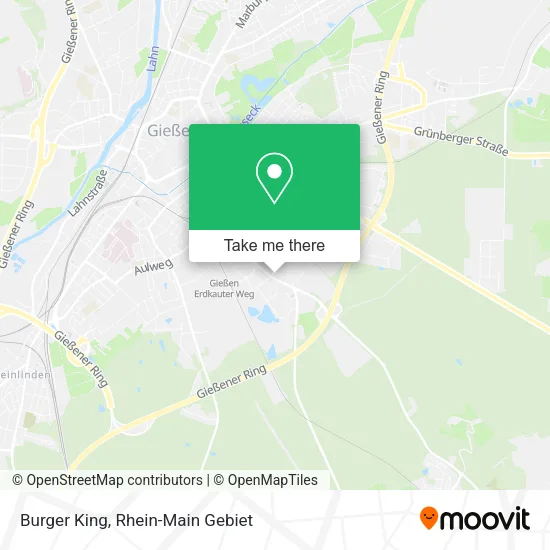 Burger King map