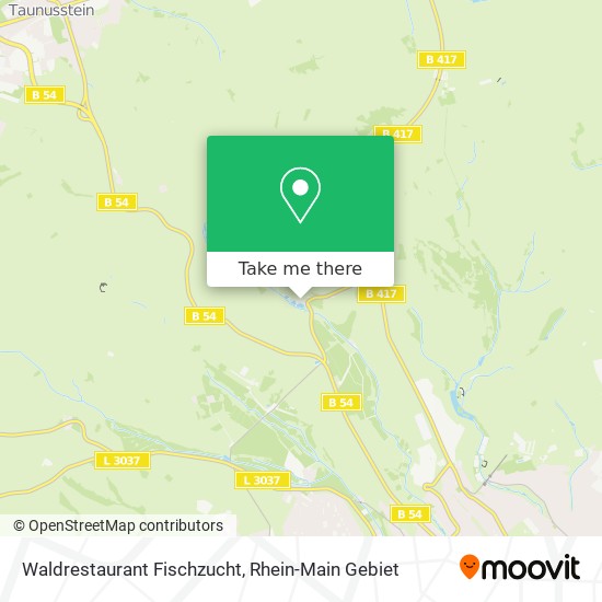 Waldrestaurant Fischzucht map
