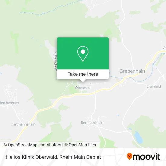 Карта Helios Klinik Oberwald
