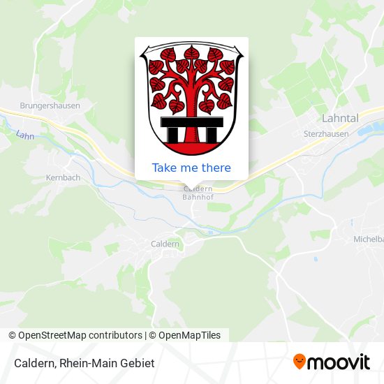 Caldern map