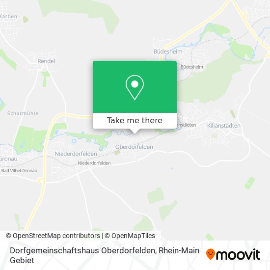 Dorfgemeinschaftshaus Oberdorfelden map