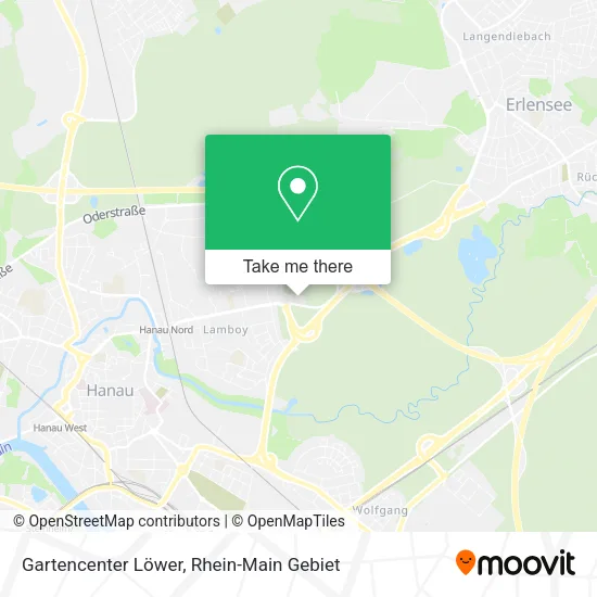 Карта Gartencenter Löwer