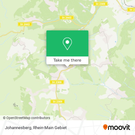 Johannesberg map