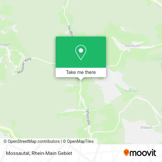 Карта Mossautal