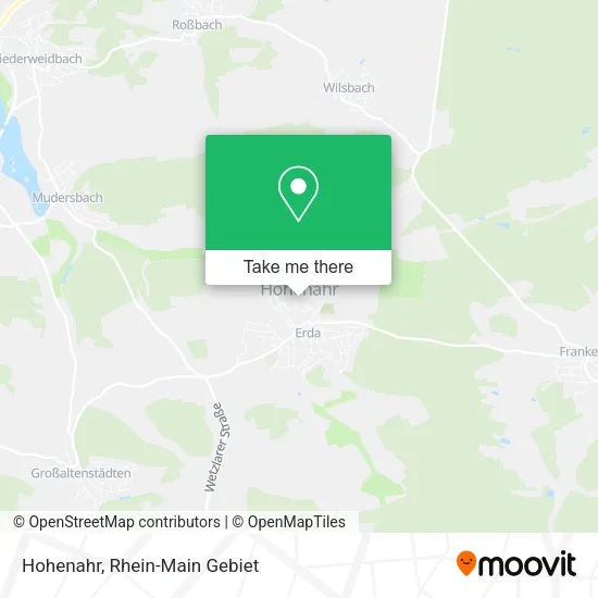 Карта Hohenahr