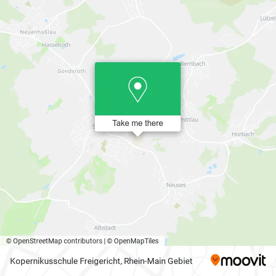Карта Kopernikusschule Freigericht