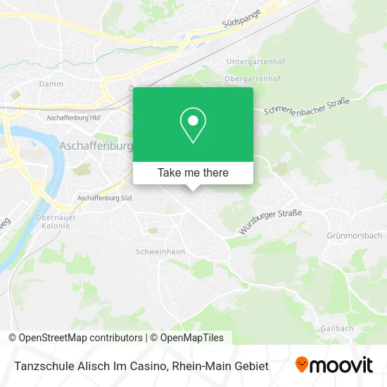 Карта Tanzschule Alisch Im Casino