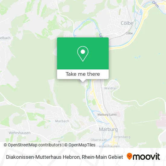 Карта Diakonissen-Mutterhaus Hebron