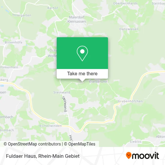 Fuldaer Haus map