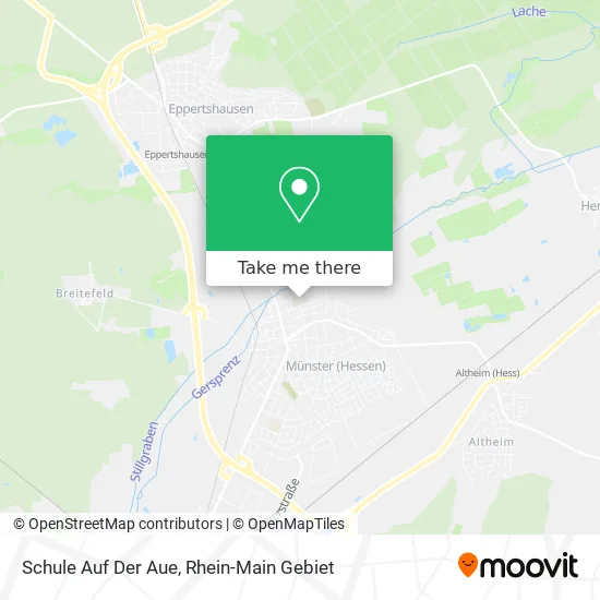 Карта Schule Auf Der Aue