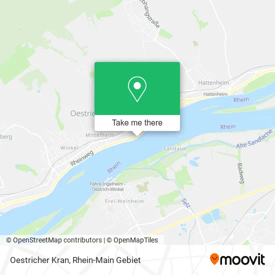 Карта Oestricher Kran