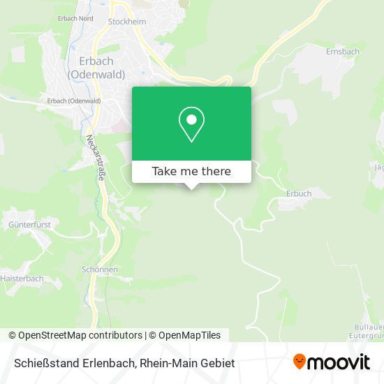 Карта Schießstand Erlenbach