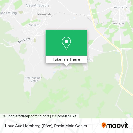 Карта Haus Aus Homberg (Efze)