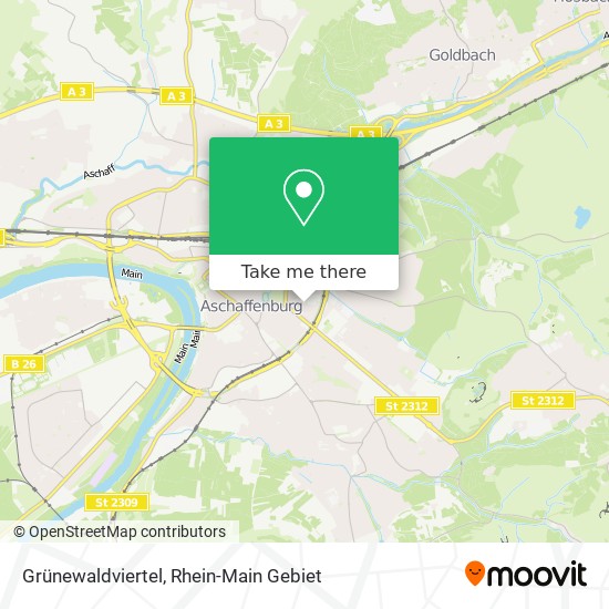 Grünewaldviertel map