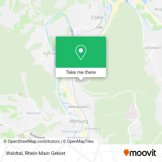 Карта Waldtal