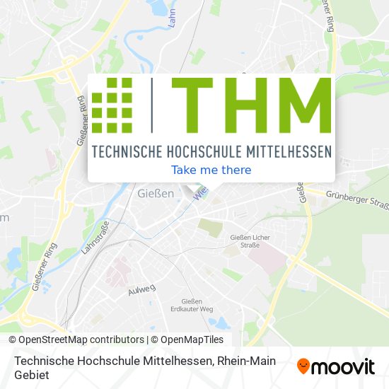 Technische Hochschule Mittelhessen map