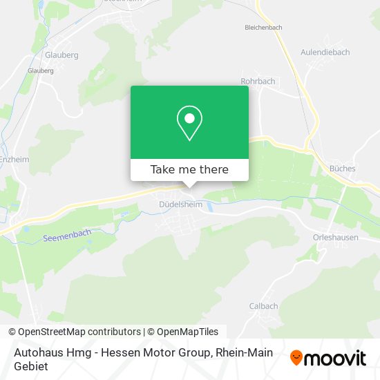 Autohaus Hmg - Hessen Motor Group map