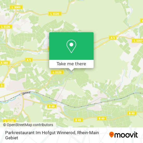Parkrestaurant Im Hofgut Winnerod map