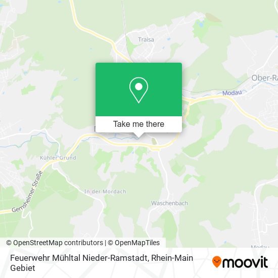 Feuerwehr Mühltal Nieder-Ramstadt map