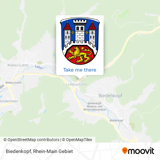 Карта Biedenkopf
