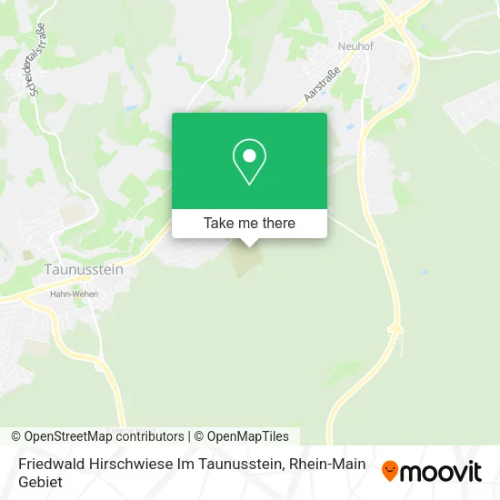 Карта Friedwald Hirschwiese Im Taunusstein