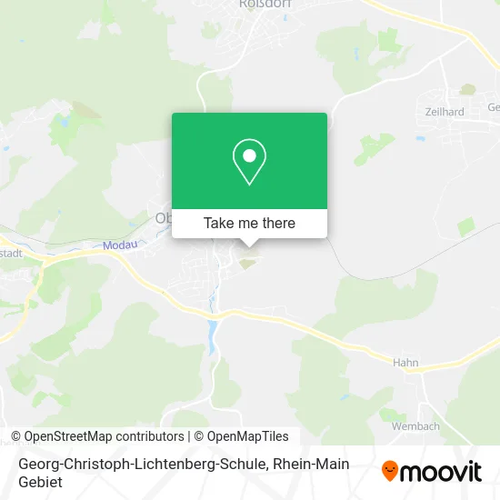 Карта Georg-Christoph-Lichtenberg-Schule