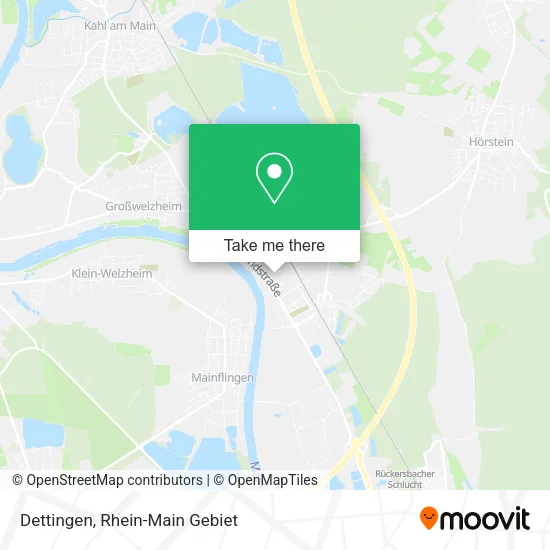Карта Dettingen