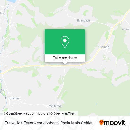 Freiwillige Feuerwehr Josbach map