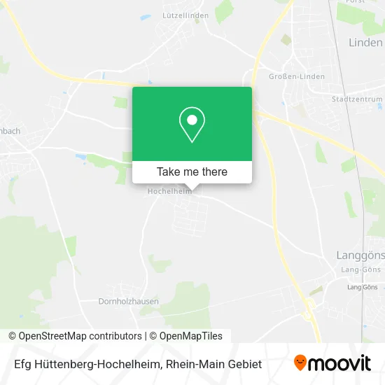 Efg Hüttenberg-Hochelheim map