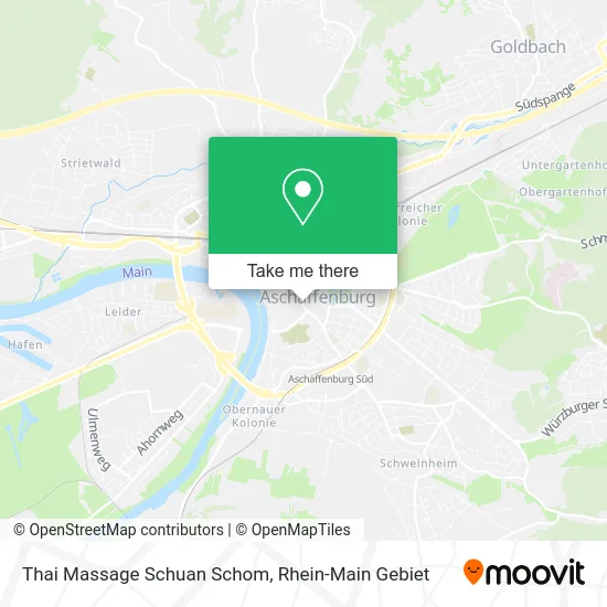 Карта Thai Massage Schuan Schom