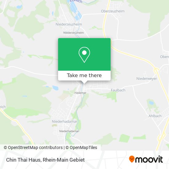 Chin Thai Haus map