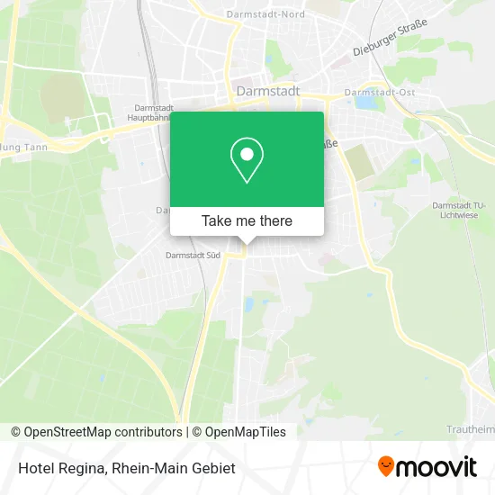 Карта Hotel Regina