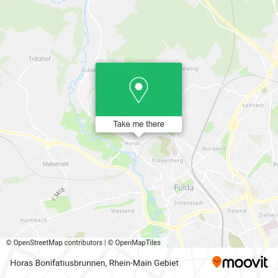 Карта Horas Bonifatiusbrunnen