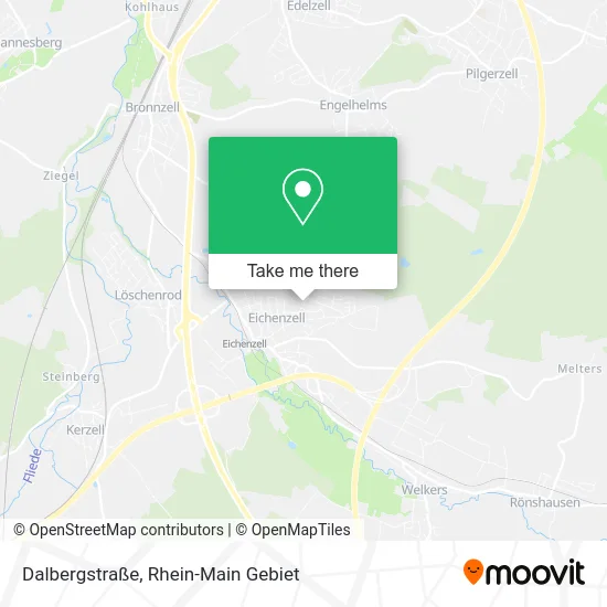 Карта Dalbergstraße